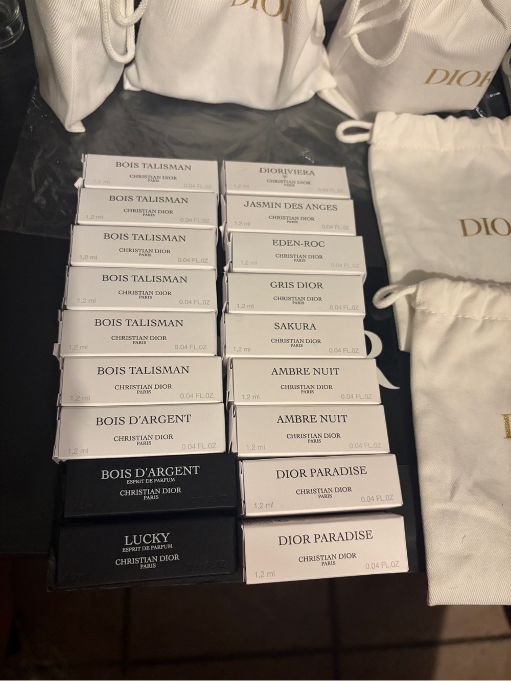 Christian Dior bundle of samples